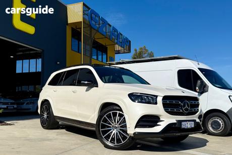 White 2019 Mercedes-Benz Gls400 Wagon D 4Matic
