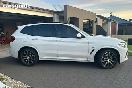 White 2020 BMW X3 Wagon Xdrive30I M Sport