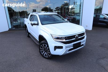 White 2026 Volkswagen Amarok Ute Tray TDI600 AVENTURA 4X4