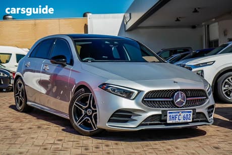 Silver 2018 Mercedes-Benz A200 Hatchback