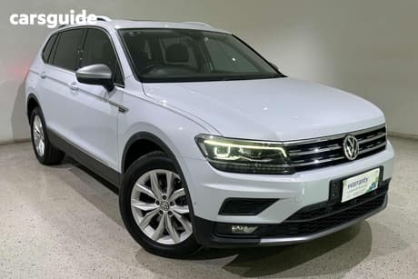White 2018 Volkswagen Tiguan Wagon Allspace 162 Tsi Highline