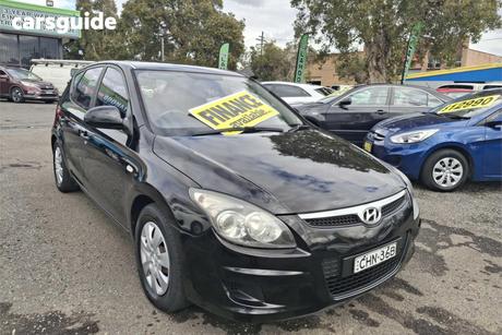 Black 2012 Hyundai I30 Hatchback Sx