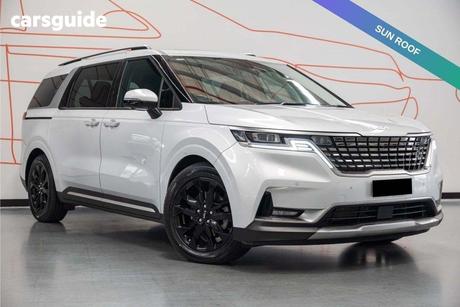 Silver 2021 Kia Carnival Wagon Platinum