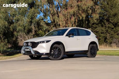 White 2024 Mazda CX-5 Wagon G35 Gt Sp Turbo (Awd)
