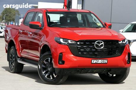 Red 2025 Mazda BT-50 Dual Cab Pick-up Xtr (4X4)