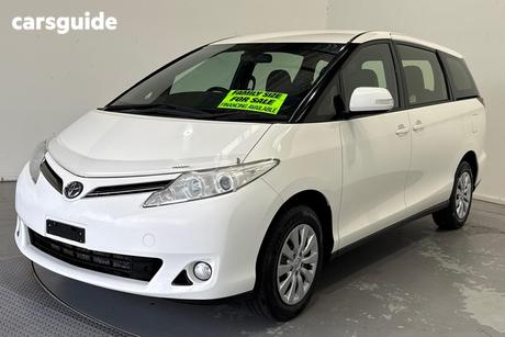 White 2019 Toyota Tarago Wagon Gli