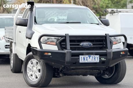White 2018 Ford Ranger Super Cab Chassis Xl 3.2 (4X4) (5 Yr)