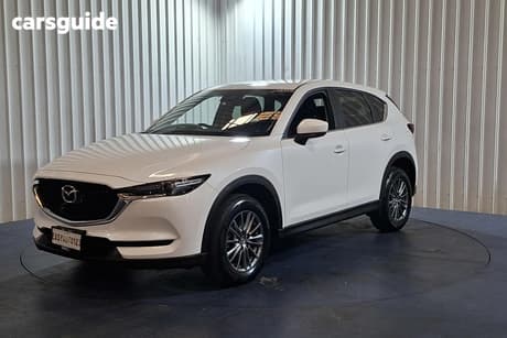 White 2017 Mazda CX-5 Wagon Maxx Sport (4X4)
