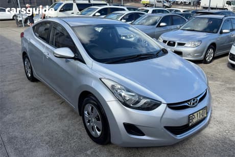 Silver 2012 Hyundai Elantra Sedan Active