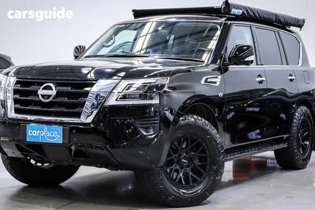 Black 2022 Nissan Patrol Wagon Ti (4X4)