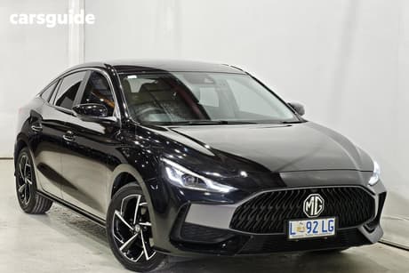 Black 2023 MG MG5 Sedan Essence
