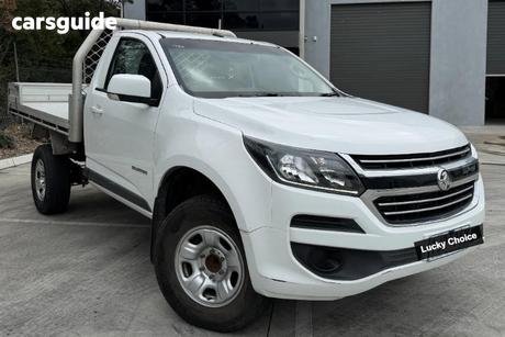 White 2016 Holden Colorado Cab Chassis Ls (4X2)