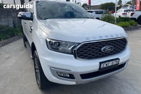 Silver 2022 Ford Everest Wagon Titanium (4Wd)