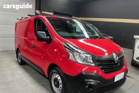 Red 2016 Renault Trafic Van Swb