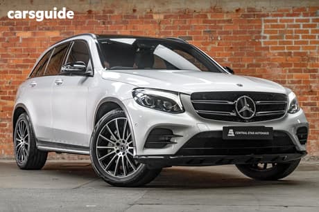 Silver 2018 Mercedes-Benz GLC250 Wagon