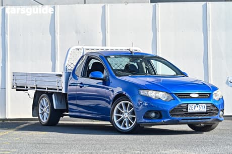 Blue 2014 Ford Falcon Ute Ute Tray XR6 R