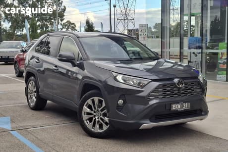 Grey 2020 Toyota RAV4 Wagon Cruiser (2Wd)