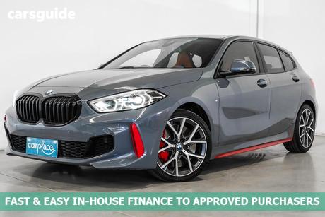 Grey 2020 BMW 128TI Hatchback