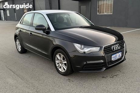 Black 2014 Audi A1 Hatchback Sportback 1.4 Tfsi Attraction