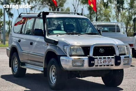 Silver 2000 Toyota Landcruiser Prado Wagon Gxl (4X4)