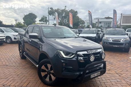 Grey 2021 Isuzu D-MAX Crew Cab Utility Ls-U (4X4)