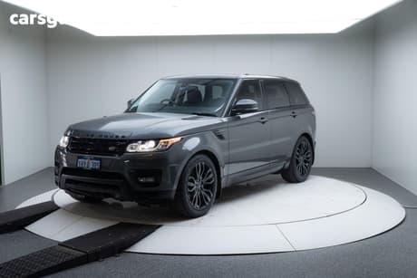Grey 2015 Land Rover Range Rover Sport SUV TDV6 SE 4X4