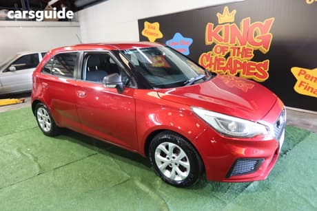 Red 2018 MG MG3 Hatchback Core