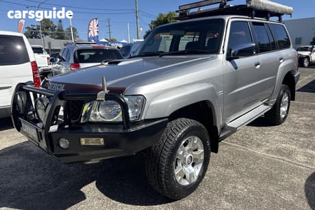 Silver 2012 Nissan Patrol Wagon Simpson 50Th Ann Edition