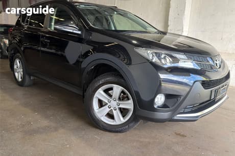 Black 2013 Toyota RAV4 Wagon Gxl (4X4)