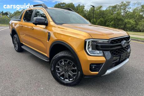 Yellow 2025 Ford Ranger Double Cab Pick Up Wildtrak 3.0 (4X4)