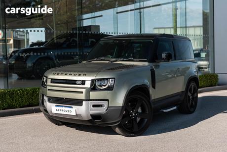 Green 2021 Land Rover Defender Wagon 90 P400 Se (294Kw)