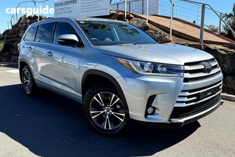 Silver 2018 Toyota Kluger Wagon Gx (4X2)