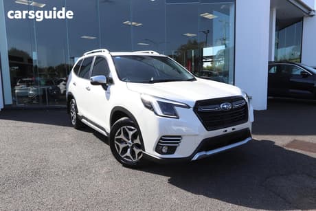 White 2023 Subaru Forester Wagon Hybrid L (Awd)