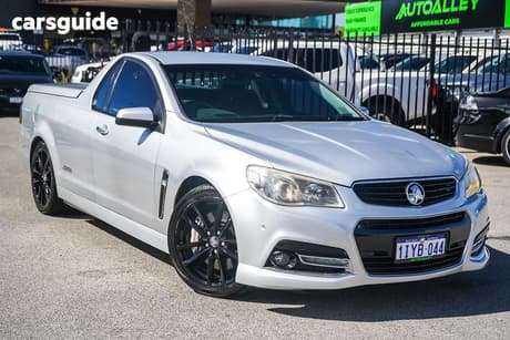 Silver 2014 Holden UTE Utility Ss-V Redline