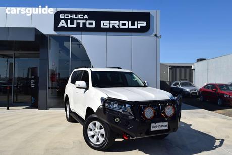 White 2022 Toyota Landcruiser Prado Wagon Gxl