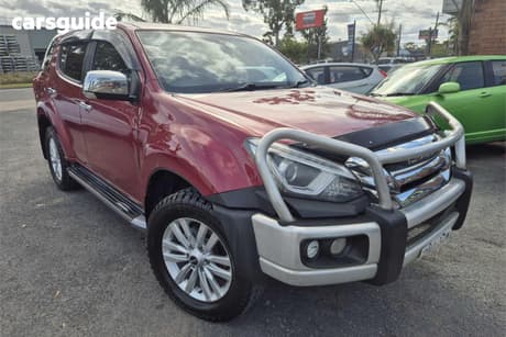 Black 2018 Isuzu MU-X Wagon Ls-U (4X4)