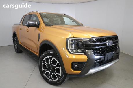Yellow 2025 Ford Ranger Double Cab Pick Up Wildtrak X 2.0 (4X4)