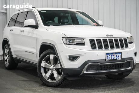 White 2013 Jeep Grand Cherokee Wagon Limited (4X4)