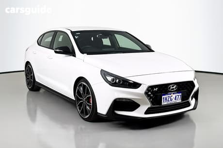 White 2019 Hyundai I30 Fastback Fastback N Performance Lux