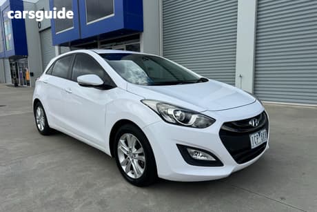 White 2014 Hyundai I30 Hatchback Se