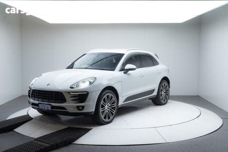 White 2014 Porsche Macan Wagon S Diesel
