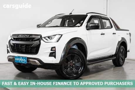 White 2022 Isuzu D-MAX Crew Cab Utility X-Terrain (4X4)