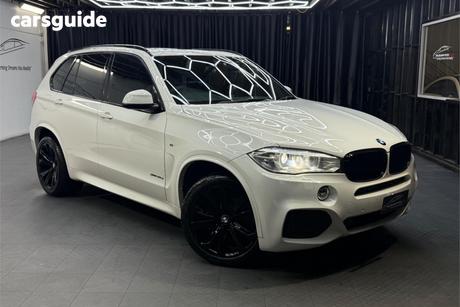 White 2015 BMW X5 Wagon Xdrive 30D