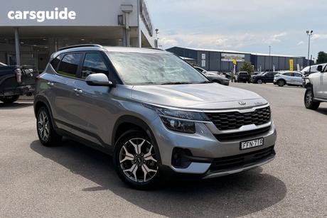 Grey 2020 Kia Seltos Wagon Sport+ (Fwd)