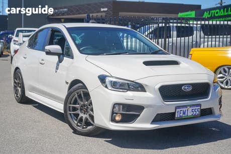 White 2014 Subaru WRX Sedan (Awd)
