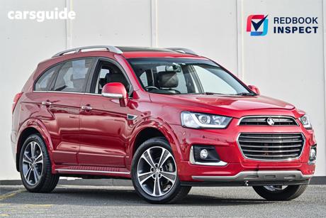 Red 2016 Holden Captiva Wagon 7 Ltz (Awd)