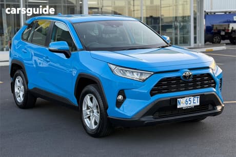 Blue 2020 Toyota RAV4 Wagon Gx (2Wd)