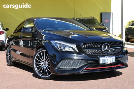 Black 2017 Mercedes-Benz CLA250 Coupe Sport 4Matic