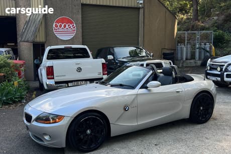Silver 2004 BMW Z4 Roadster 2.5I