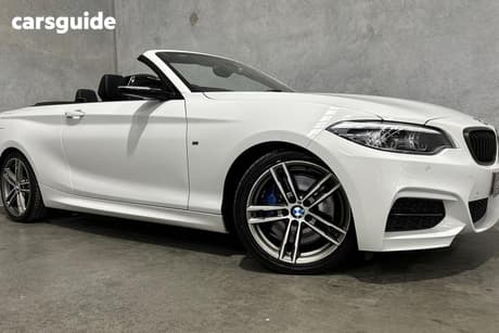 White 2020 BMW M240I Convertible